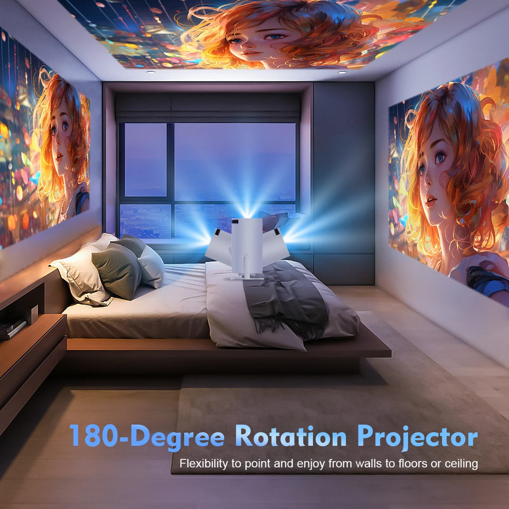 Marbelli - Magcubic Projector - Home Cinema Outdoor Projetor