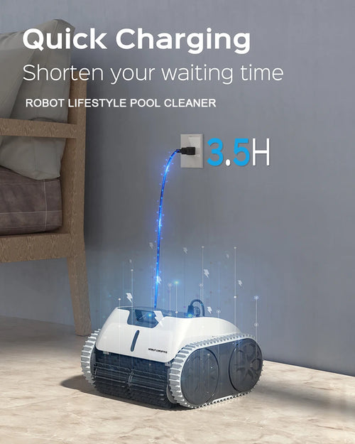 Marbelli Pro Smart Pool Cleaner – Wireless, App-Controlled Robotic Cleaning System